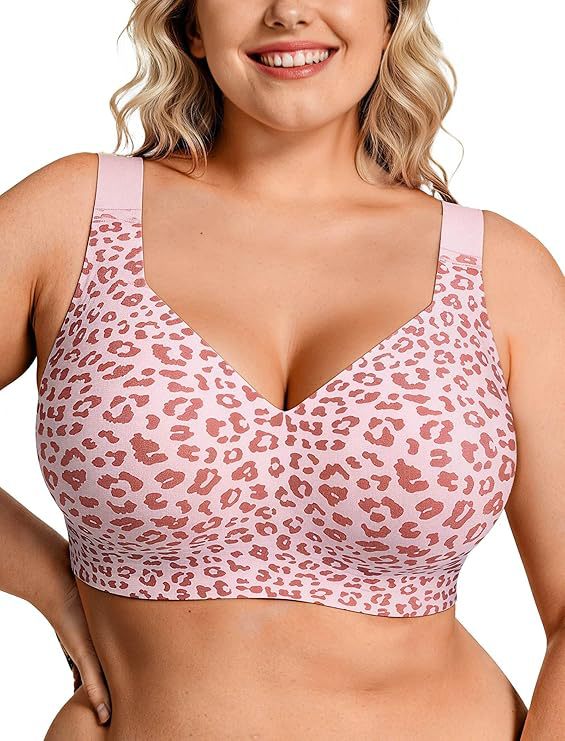 Minimizer Bra Women - Sujetador inalámbrico de gelatina para mujer,
