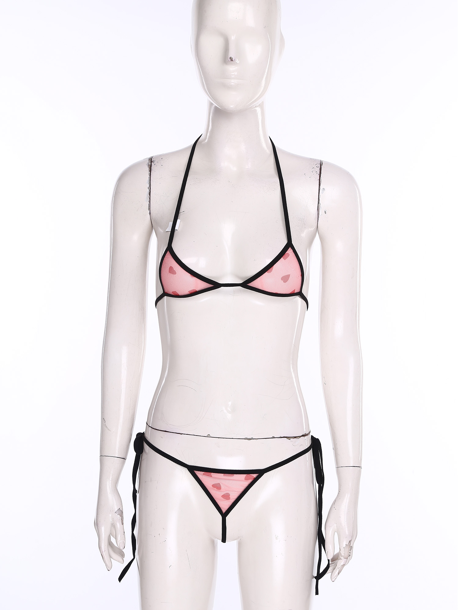 Conjunto de ropa interior Micr - Lace Bralette Set reseña y precio