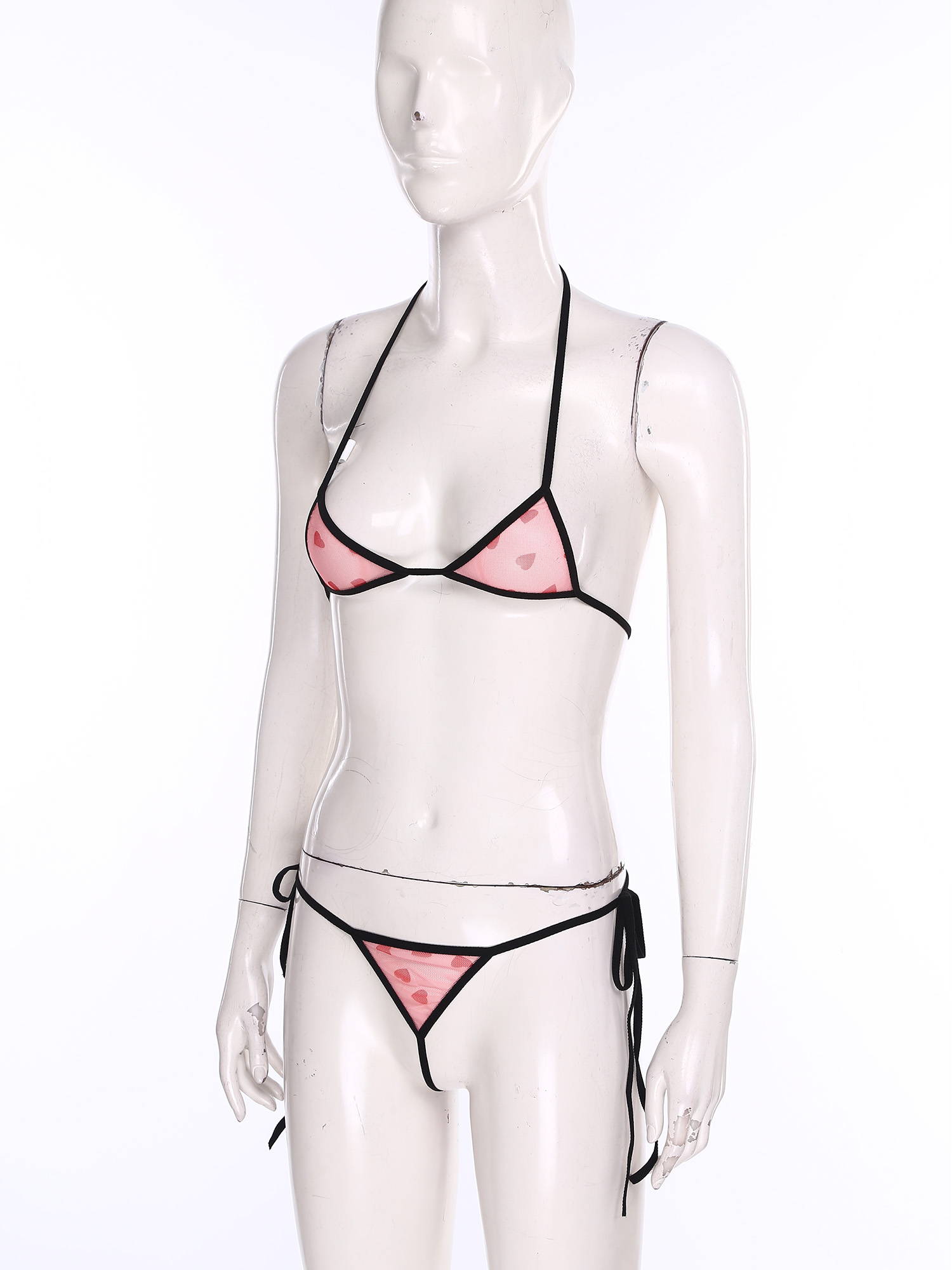Conjunto de ropa interior Micr - Lace Bralette Set reseña y precio