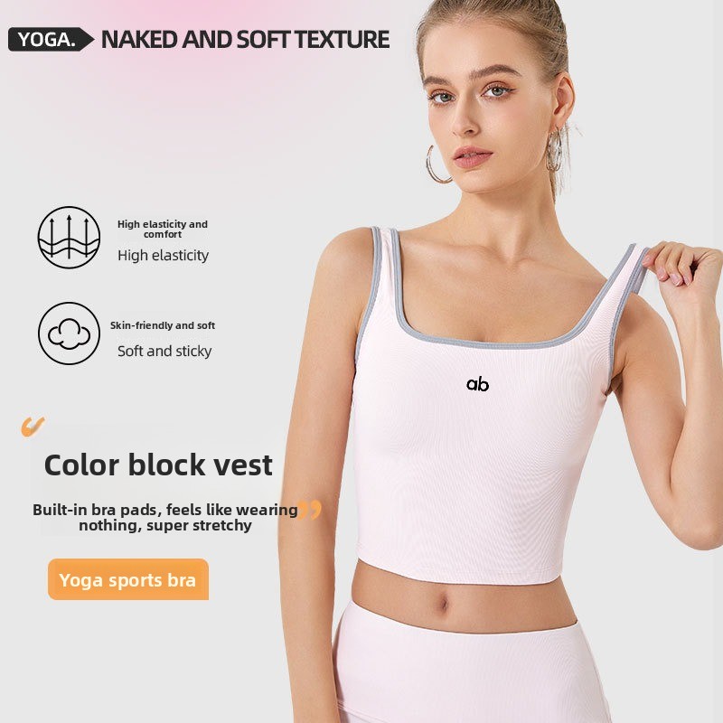 Camiseta sin mangas de yoga ac - Minimizer Bra Women reseña y precio
