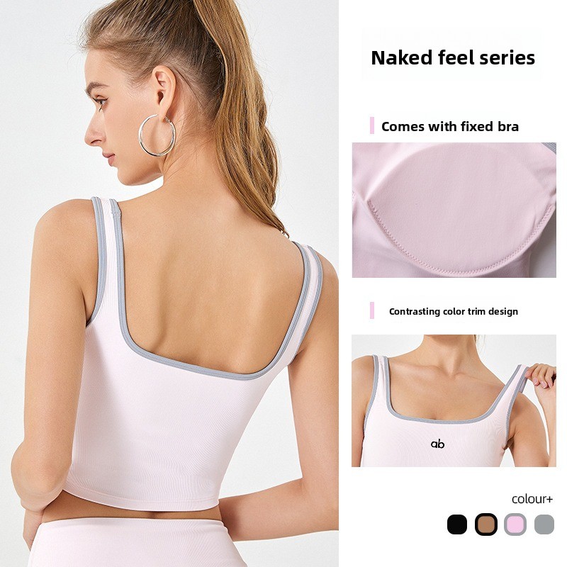 Camiseta sin mangas de yoga ac - Minimizer Bra Women reseña y precio